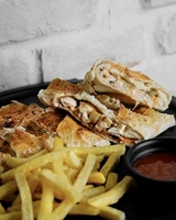 استرامبولی مرغ و بادمجان